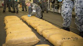 Un buque australiano decomisa casi ocho toneladas de hachís