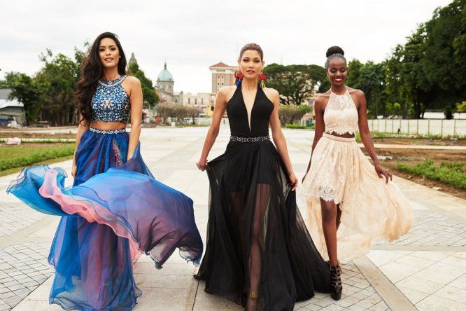 Concursantes de Miss Universo recorren Filipinas