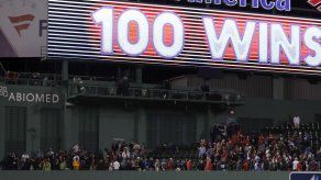 Medias Rojas llegan a 100 triunfos por 1ra vez desde 1946