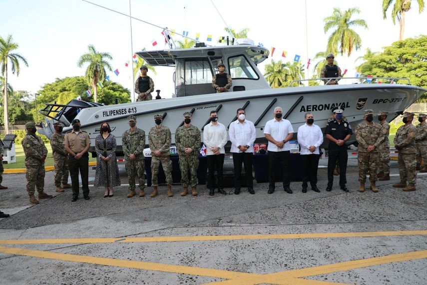 El bote de la marca estadounidense Boston Whaler donado a Panamá tiene un valor aproximado de B/.632