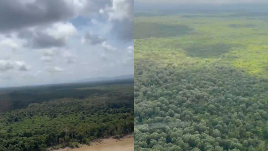 MiAmbiente realiza recorrido por Minas de Cana en el Parque Nacional Darién.