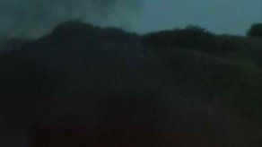 Vehículo se incendió en Colón