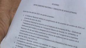 Operadores de Metro Bus levantan paro