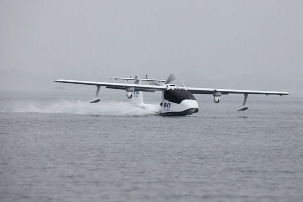 China desarrolla el primer dron anfibio del mundo con tecnología española
