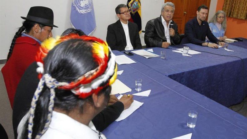 Presidente de Ecuador derogará polémico decreto en próximas horas