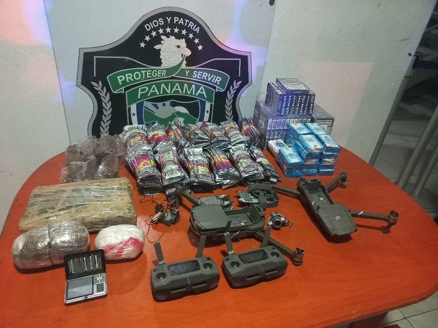 Policía Nacional frustra el ingreso de miles de artículos en las cárceles.