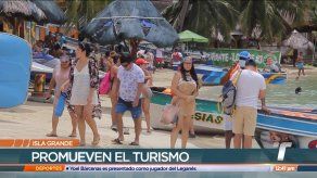 Residentes y dueños de comercios en Isla Grande promueven el turismo