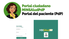 Portal de citas y referencias del MINSA.