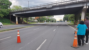 Cierre en ambos carriles de la vía Transístmica.