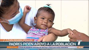 Pequeña de un año requiere apoyo para una operación a corazón abierto