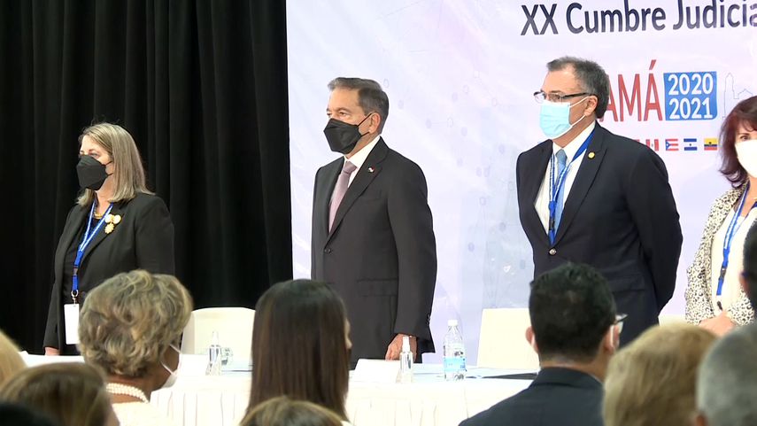Inauguración de la Asamblea Plenaria de la XX Cumbre Judicial Iberoamericana.