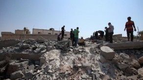 Una decena de civiles muertos en bombardeos en Siria, entre ellos una mujer y seis hijos