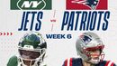 Jets vs. Patriots, partido de la NFL.&nbsp;