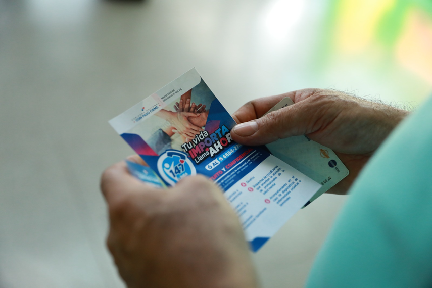 Línea 147 del MIDES “No estás solo”