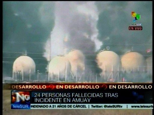 Explosión en Venezuela dejó 24 muertos, la mayoría militares