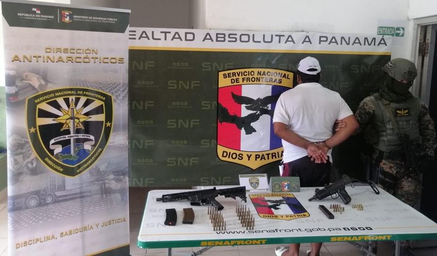 La captura y la incautación se realizó en una residencia ubicada en el sector de Coronado