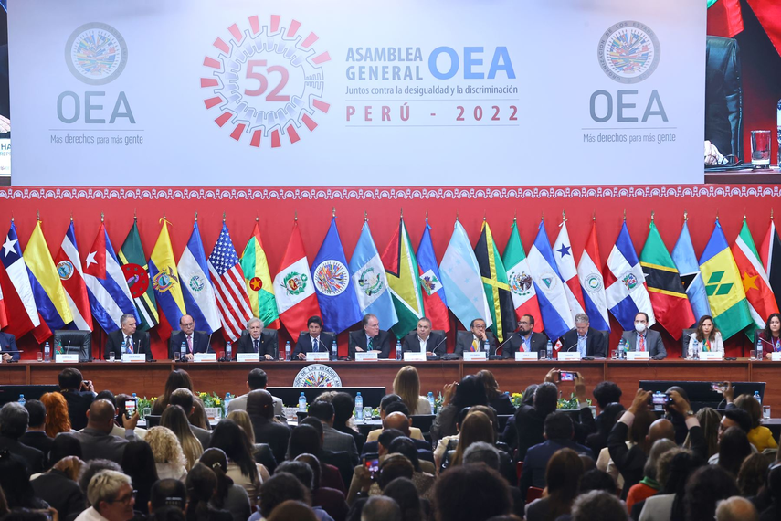 Panamá participará en la LIII sesión de la OEA