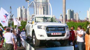 Develan papamóvil creado por panameños para la JMJ