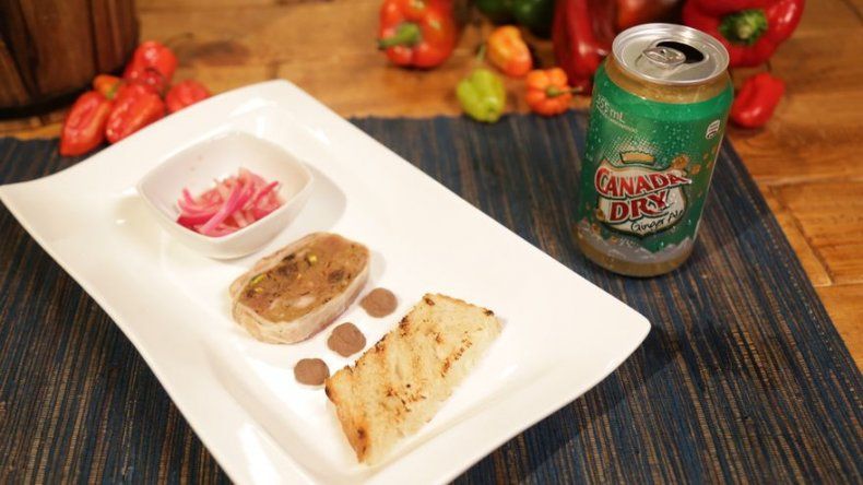 Paté con salsa de bofe - Israel y Edy