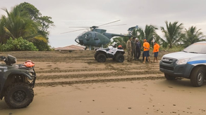 Continúa la búsqueda de menor desaparecido en playa Las Lajas. Continúa la búsqueda de menor desaparecido en playa Las Lajas.