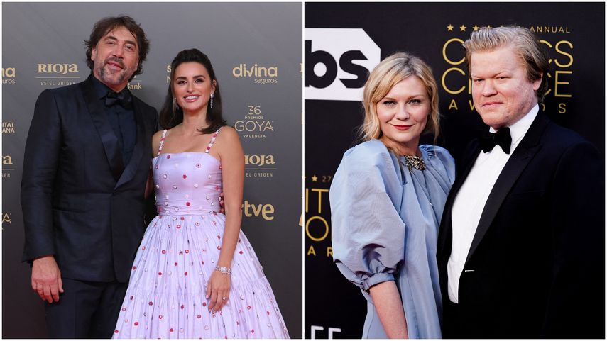 Esposos en la ficción y en la vida real, nominados al Oscar 2022