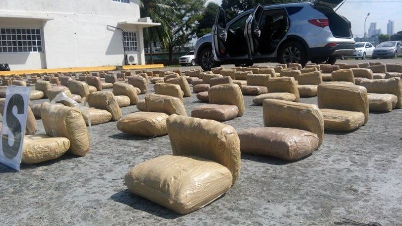 Decomisan 390 paquetes de droga en San Carlos