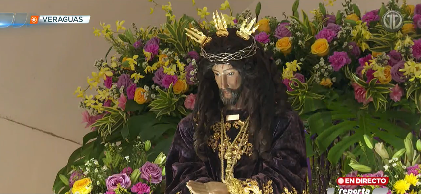 Devotos de Jesús Nazareno se reúnen en Atalaya esta mañana