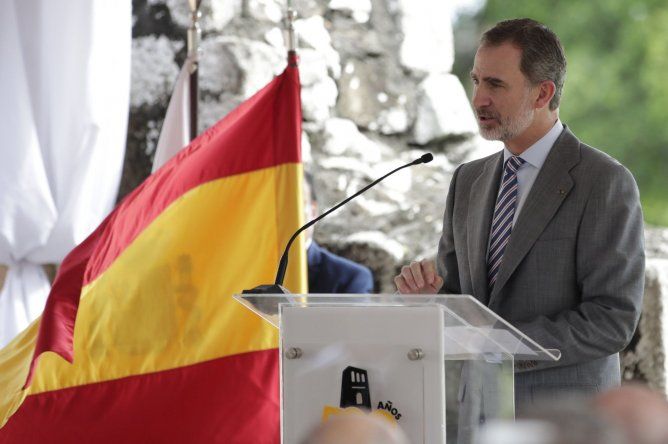 Rey Felipe VI visita Panamá Viejo