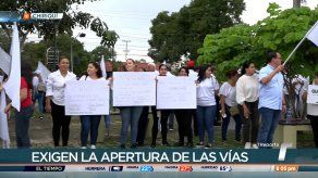 Moradores en Chiriquí piden la reapertura de las vías en la provincia