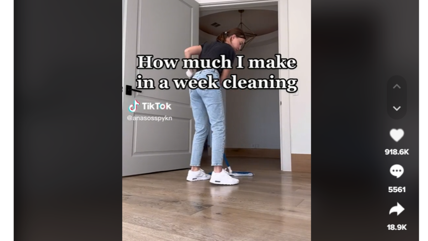 Pagar para que te limpien la casa aunque cobres 1.000€: así es la nueva  clase media