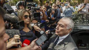 Expresidente Temer en libertad tras una semana en la cárcel