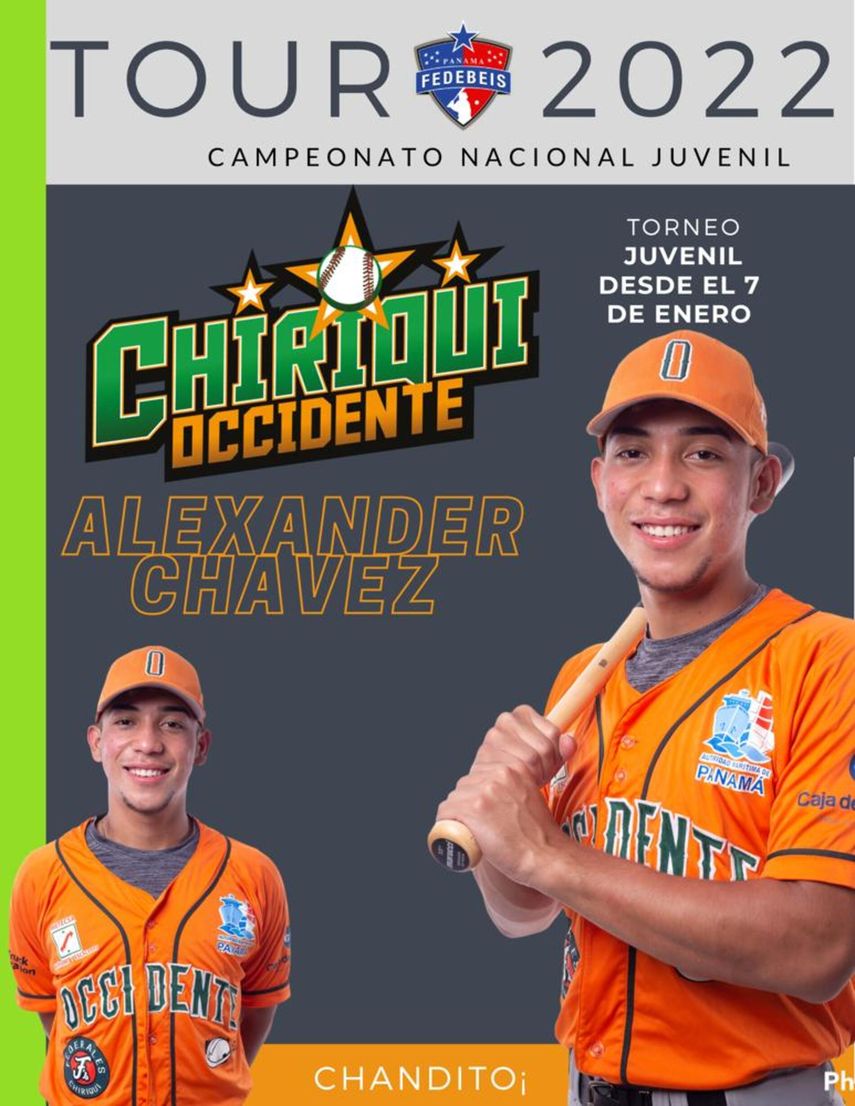 Béisbol Juvenil 2022: Chiriquí Occidente va a pelear