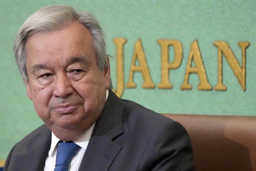 El secretario general de la ONU