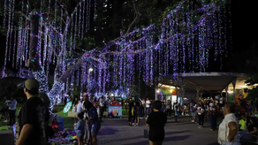 El alumbrado navideño del 2022 costó 2.9 millones.