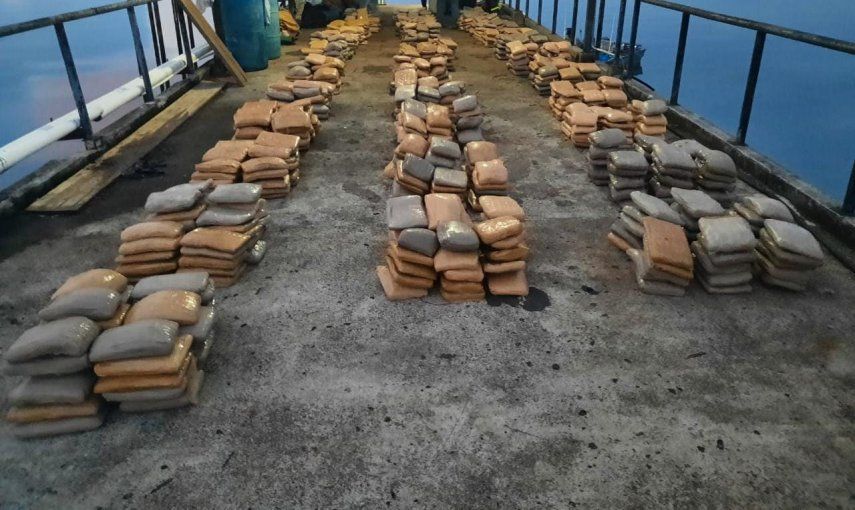 La incautación fue realizada a través de operaciones desarrolladas por la Fiscalía de Drogas en conjunto con el Senan.