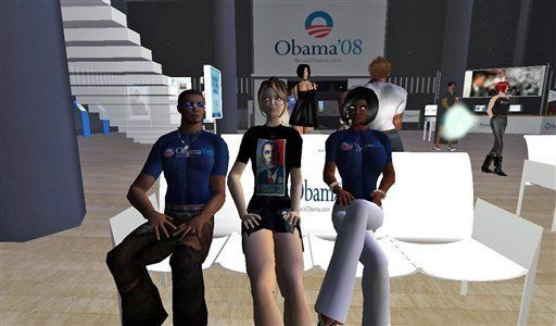 El mundo virtual también celebra el triunfo de Obama