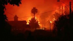 Chile pide ayuda internacional para controlar feroces incendios