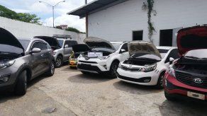 Autoridades recuperan ocho vehículos con denuncias de robo Autoridades recuperan ocho vehículos con denuncias de robo