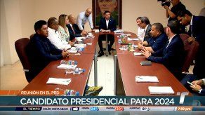Vicepresidente Carrizo se reunió con el CEN del PRD