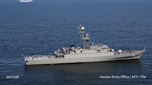 Submarino de EE. UU. hunde buque de guerra iraní Submarino de EE. UU. hunde buque de guerra iraní