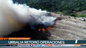 Continúan las labores de extinción en el Cerro Patacón
