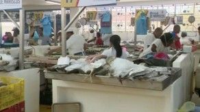 Bajas ventas en el Mercado de Mariscos