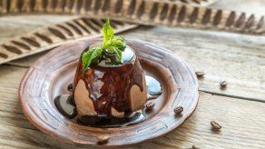Flan de chocolate para diabéticos
