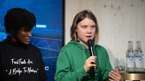 Greta Thunberg.