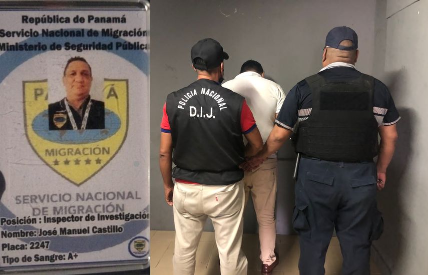 El sujeto fue capturado tras presentarse en un bar de la localidad como agente de migración