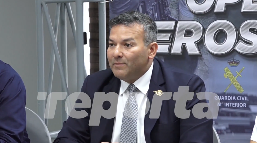 Director de la Policía Nacional detalla investigación por red de tráfico internacional de drogas.&nbsp;