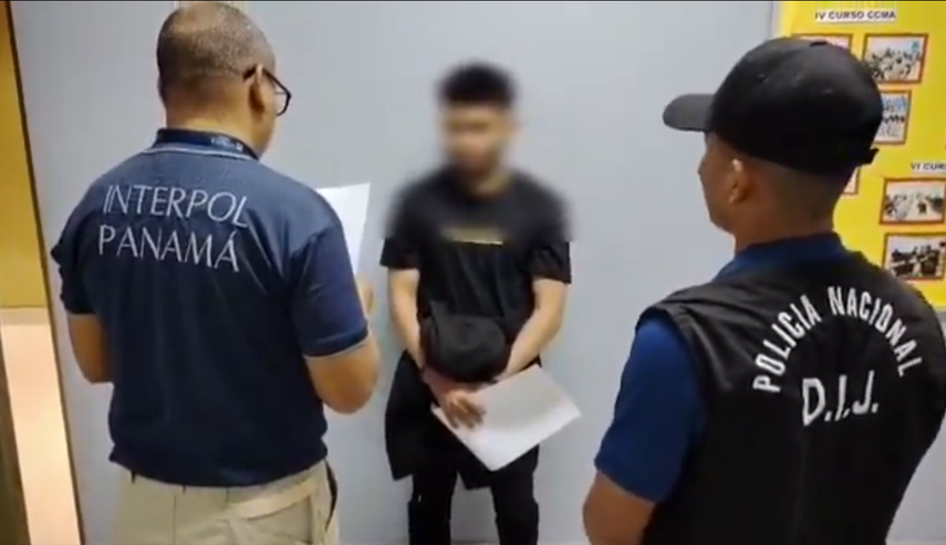 Interpol Panamá captura a guatemalteco&nbsp;