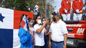 Culmina recorrido de la antorcha del Bicentenario en el distrito de Santiago
