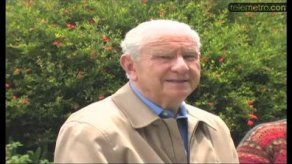 Despiden restos mortales de Don Fernando Eleta