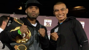 Jezreel Corrales y Robinson Castellano se vieron las caras en Los Angeles